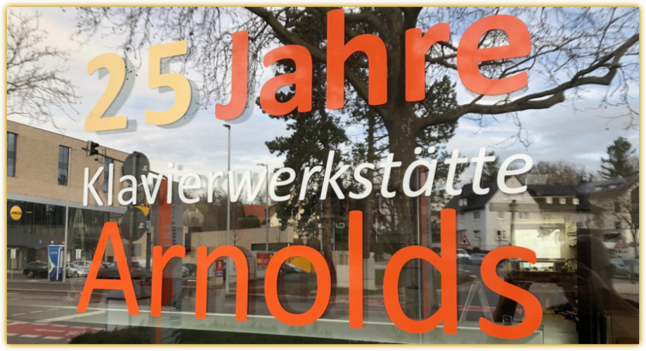 25 Jahre Arnolds Firmenjubiläum