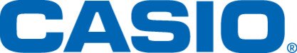 Casio Logo Casio Logo blau