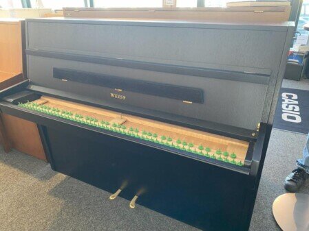 neu lackiert in schwarz matt